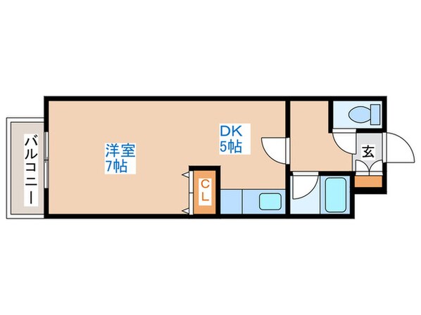 藤井ビル菊水Ⅱの物件間取画像